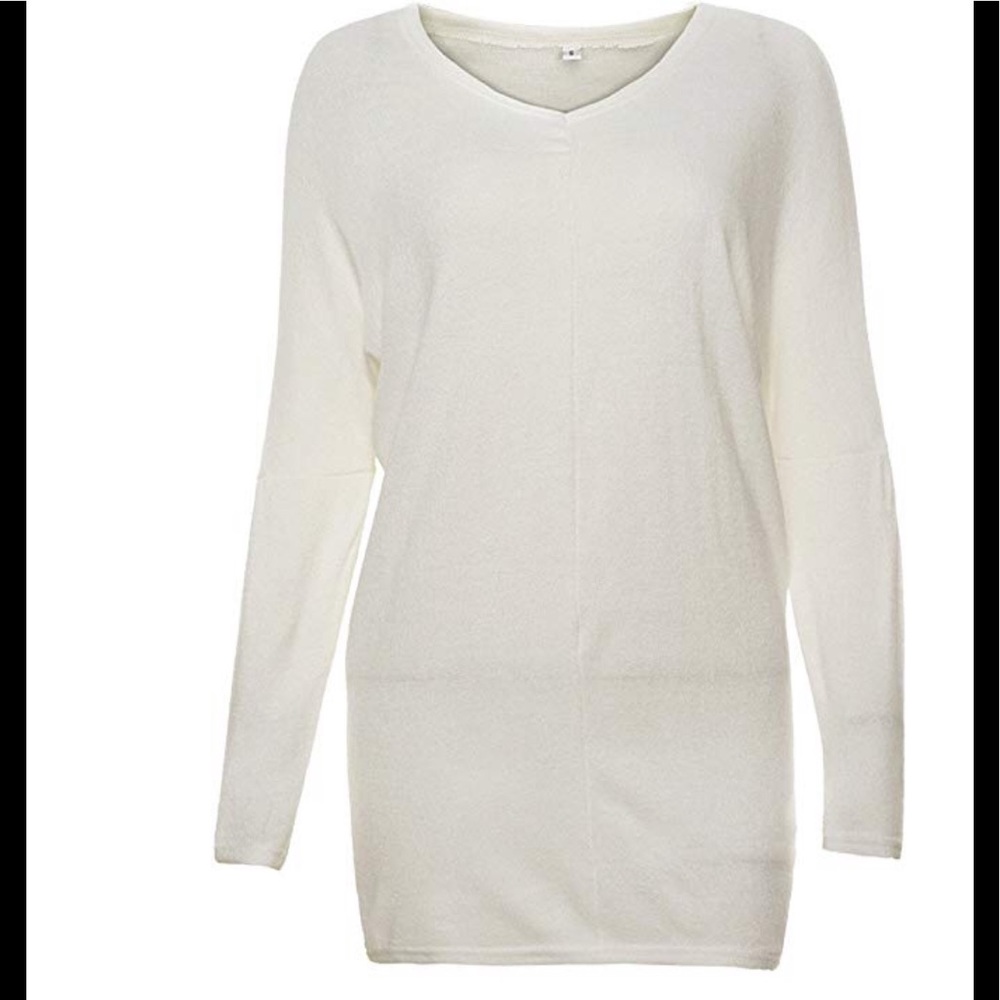 Beautiful women oversized knitted sweater - Picture 3 of 4